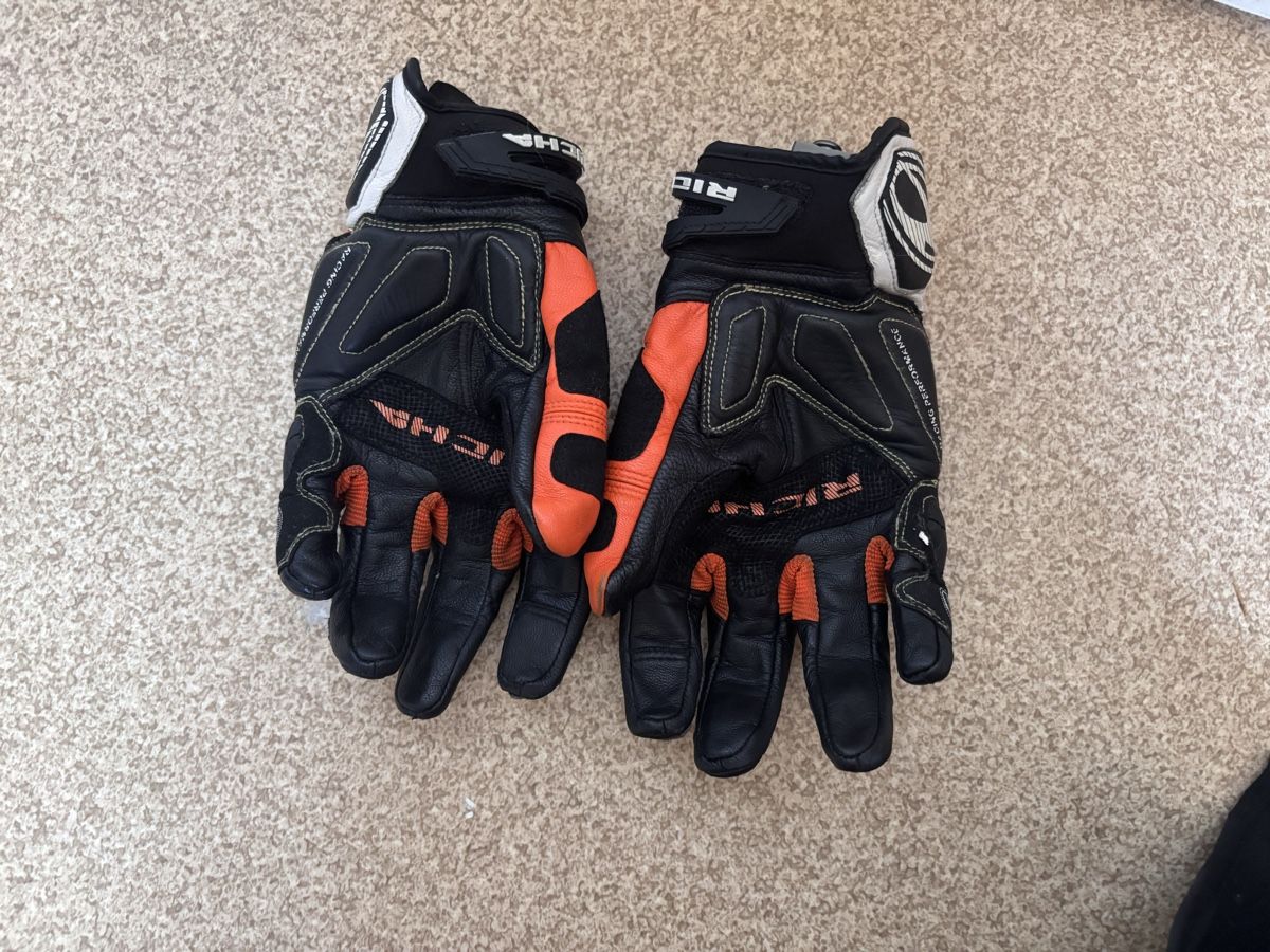 Gants & mitaines : Richa Motorradhandschuhe Gr. M – Neuf (Voir description) à Friltschen par shl_8ddn 2