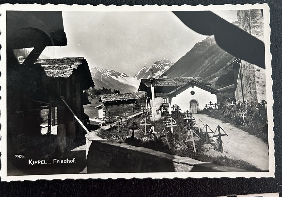 Cartes postales: Kippel im Lötschental Friedhof  – D'occasion à Horw par Tellbub