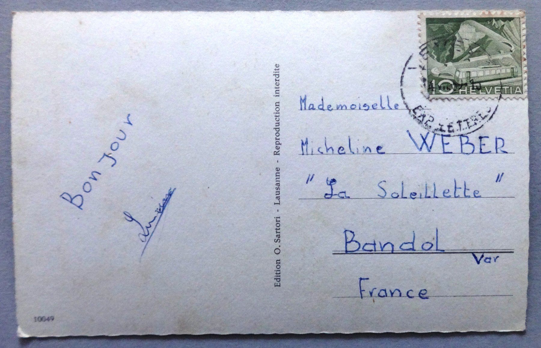 Cartes postales: Vevey – D'occasion à Fétigny par Billy2miny 1