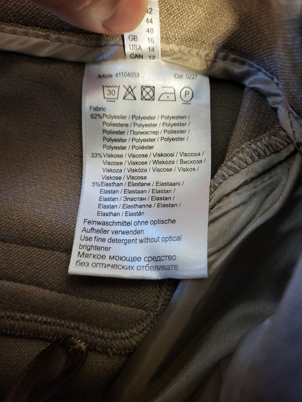 More & More Pantaloni: Neu Hose More & More, Gr 42 – Nuovo (secondo la descrizione) da Suhr venduto da lul_87gh 4