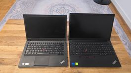 2 x  Laptops Lenovo T431S  E15