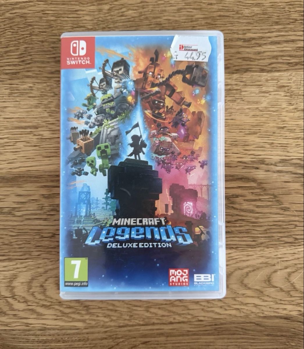 Nintendo Spiele: Nintendo Switch Minecraft Legends Deluxe Edition neu – Gebraucht aus Münsingen von keka07