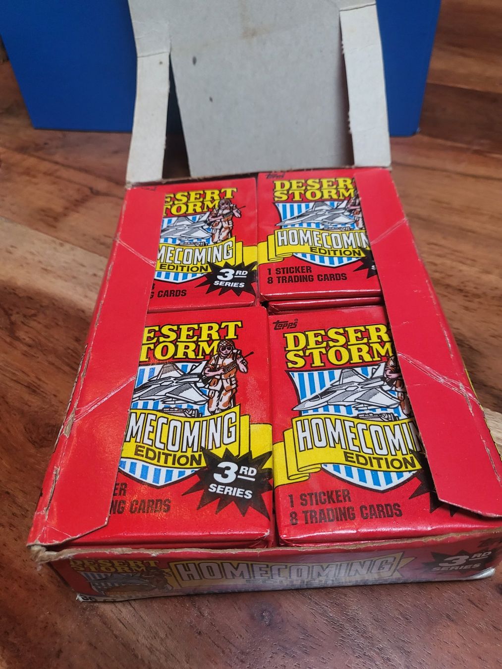 Topps Carte collezionabili: TRADING CARDS DESERT STORM TOPPS 1991 – Nuovo e nell'imballaggio originale da Schönenberg ZH venduto da heaangst 1