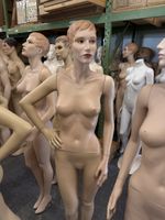 Schaufensterpuppen weiblich, gebraucht