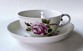 KAFFEE / TEETASSE & UNTERTASSE*NYMPHENBURG*VINTAGE*