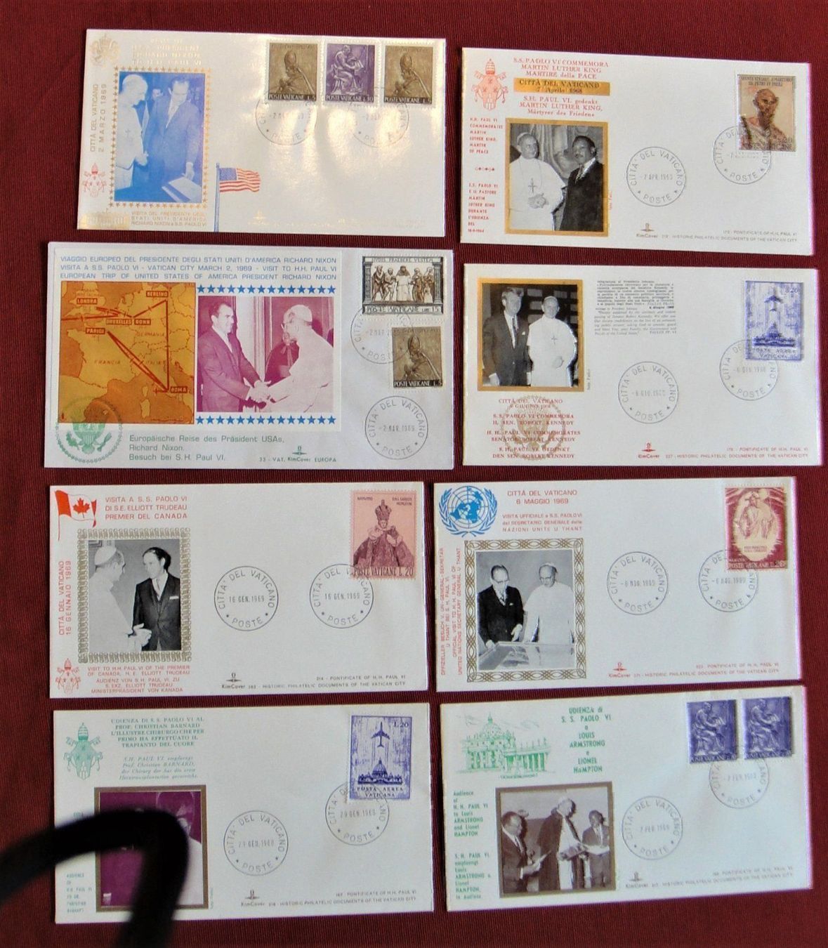 Tous les timbres: VATIKAN  Historic Documents – D'occasion à Dietlikon par Raffy12 1