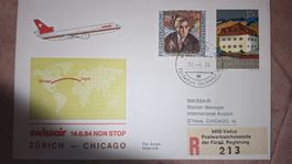Swissair Zürich - Chicago 14.06.1984