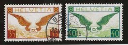 1933 : Flugpost Nr. F14z und F15z : KP 185.--