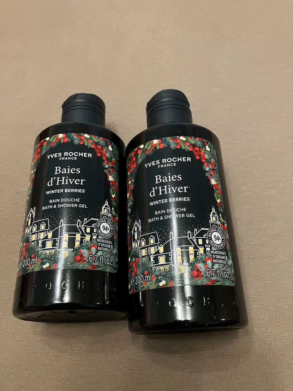 Yves Rocher Duschen: Duo YR 2x200 ml Bain Dusch "Winterbeeren",  warmer Duft, – Neu (gemäss Beschreibung) aus Affoltern am Albis von Dlotti 1