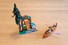 LEGO Kanu und Insel (aus Abenteuercamp)