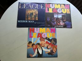 HUMAN LEAGUE tolle Single Kult 80's Top Synth Don't you want