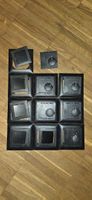 Frontset Feller 5stk Schalter/Taster & 5stk Raumthermostat