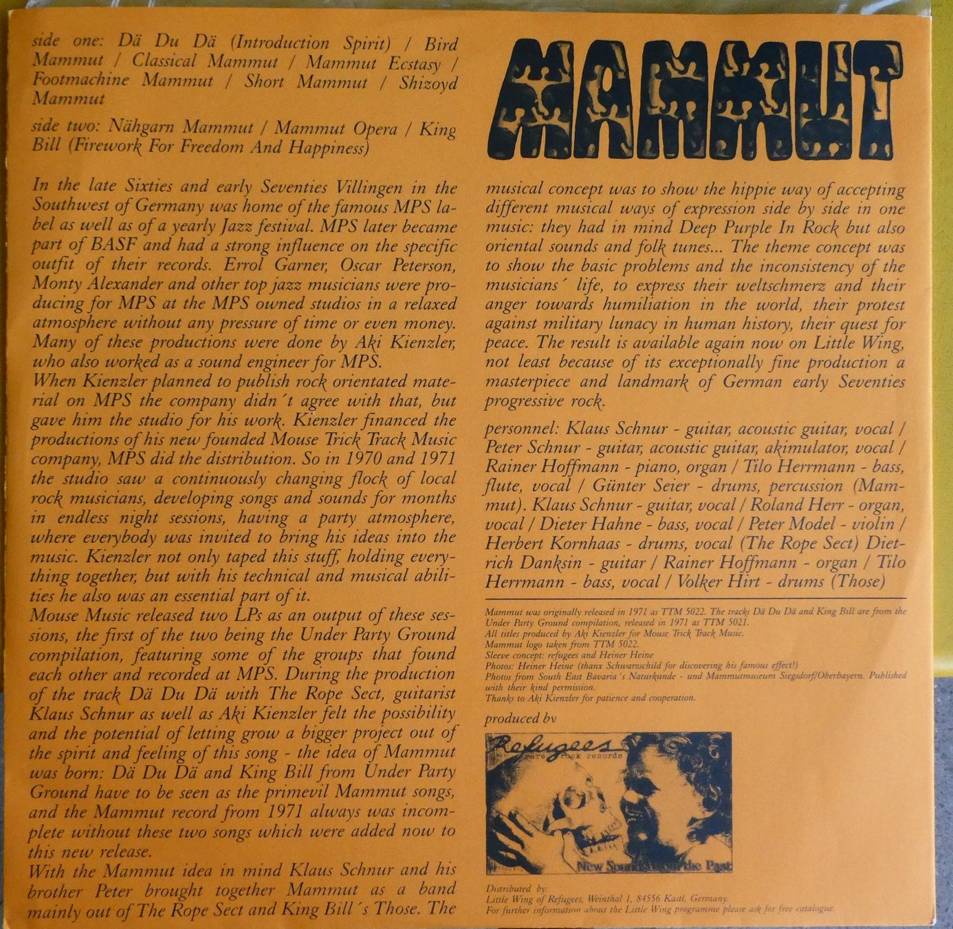 Vinyles: Mammut – Neuf (Voir description) à Jegenstorf par Ak50 1