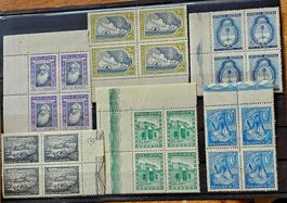 ARGENTINIEN ARGENTINA 4er-Bl. ** ~1944