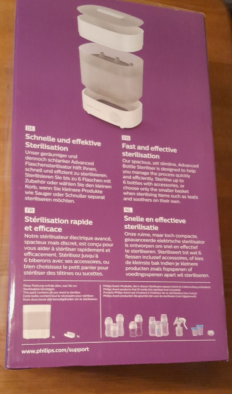Philips Pasti del neonato: Philips Avent Flaschen Sterilisator – Usato da Adlikon b. Andelfingen venduto da Kraemse 3