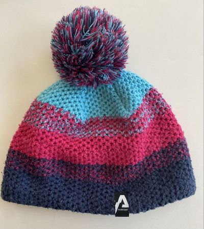 Bonnet d'hiver Albright à pompon, taille enfant