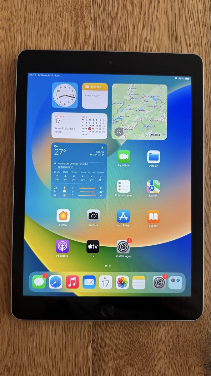 Apple Tablet PC: iPad 5. Generation 128 GB – Gebraucht aus Mosnang von paradisu_corsu