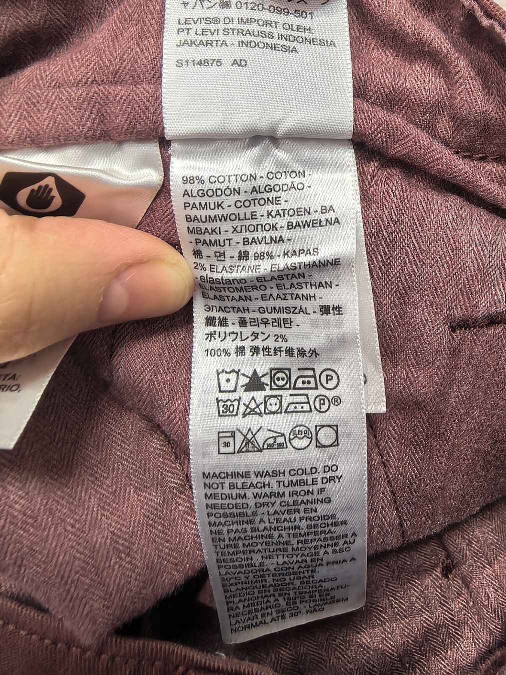 Levi's Pantaloni: Levi's chino hose – Nuovo e nell'imballaggio originale da Bad Ragaz venduto da chenk24 4