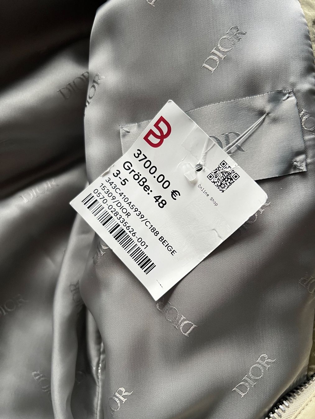 Dior Jacken: Dior Jacke – Neu und originalverpackt aus Zürich von M.Gustave 3