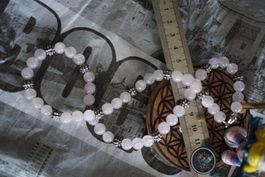 Kunzit  Kugel      TOP Kette mit Silber  & Verschluss
