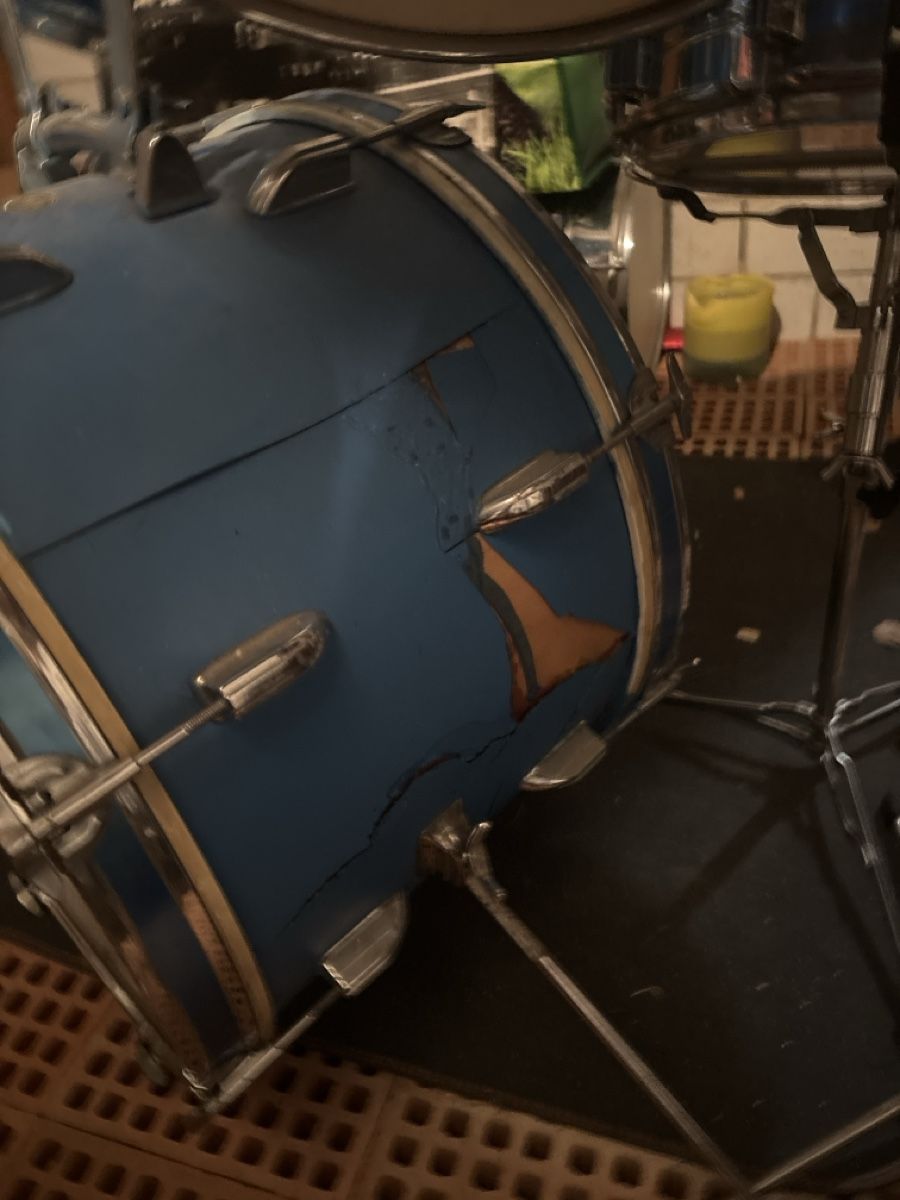 Vintage Musikinstrumente: Altes Schlagzeug von Maya – Gebraucht aus Novazzano von aaaaac27 4