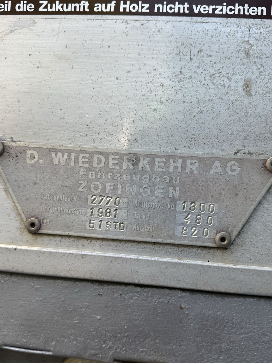 Remorques: Anhänger – D'occasion à Wigoltingen par jasi_02 4