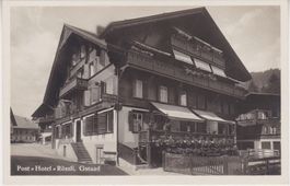 Gstaad (BE) - Post-Hotel " Rössli "