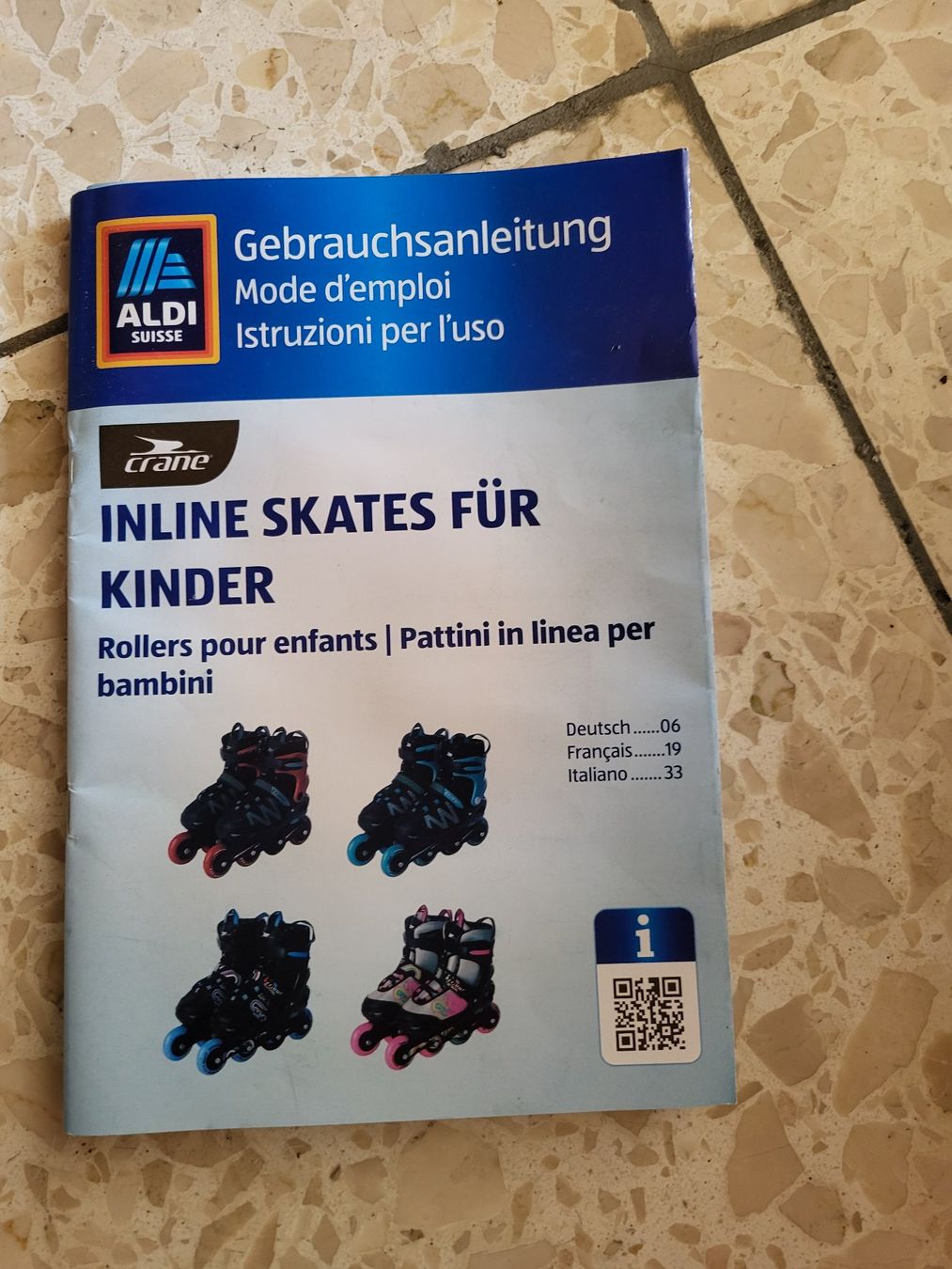 Pattini in linea & Pattini a rotelle: Kinder Inlineskates mit Gebrauchsspuren – Usato da Pfäffikon SZ venduto da Ch_kaiser 4