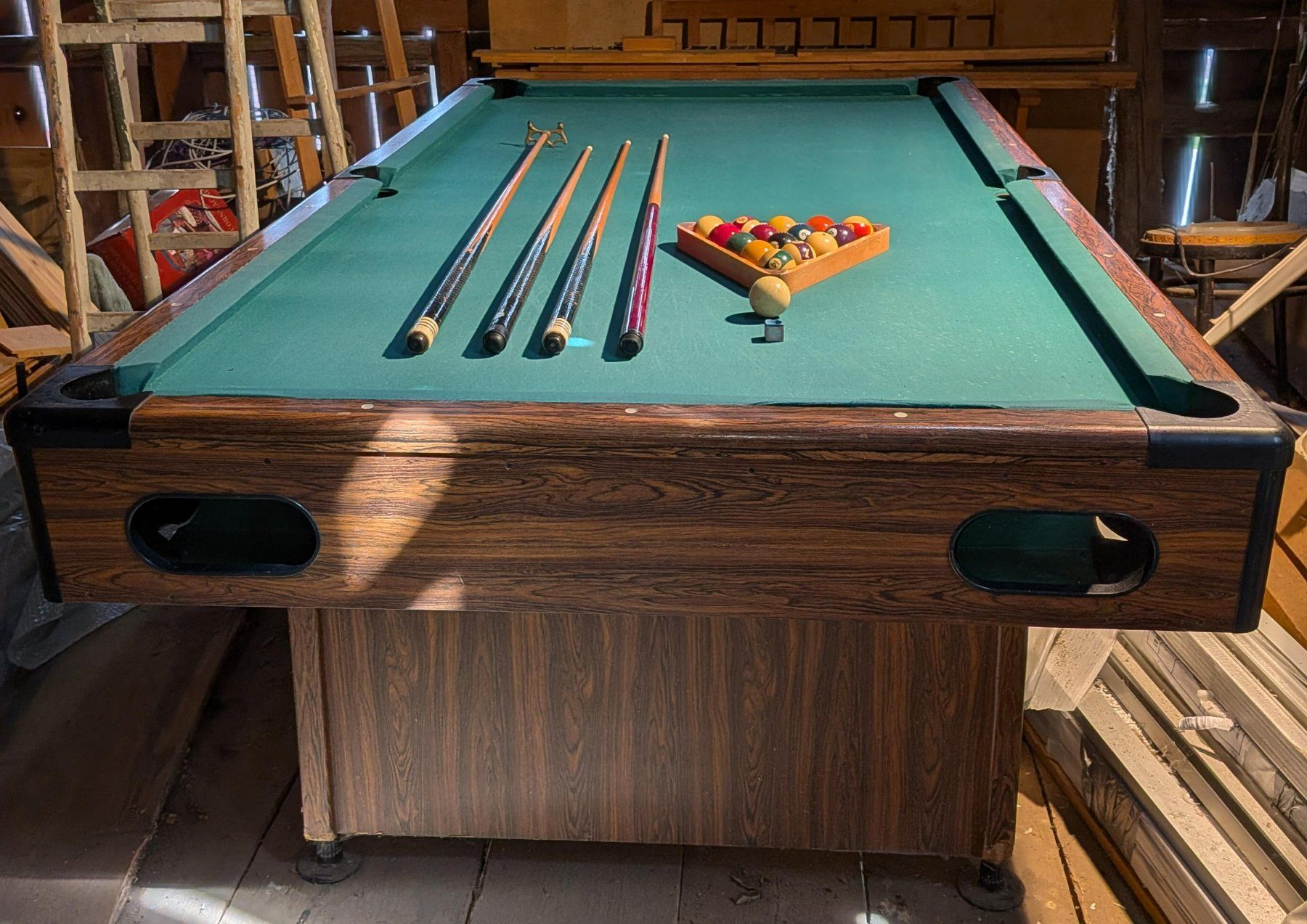Tavoli da biliardo: Billardtisch 8ft mit Zubehör – Usato da Kölliken venduto da wernervonsch 1