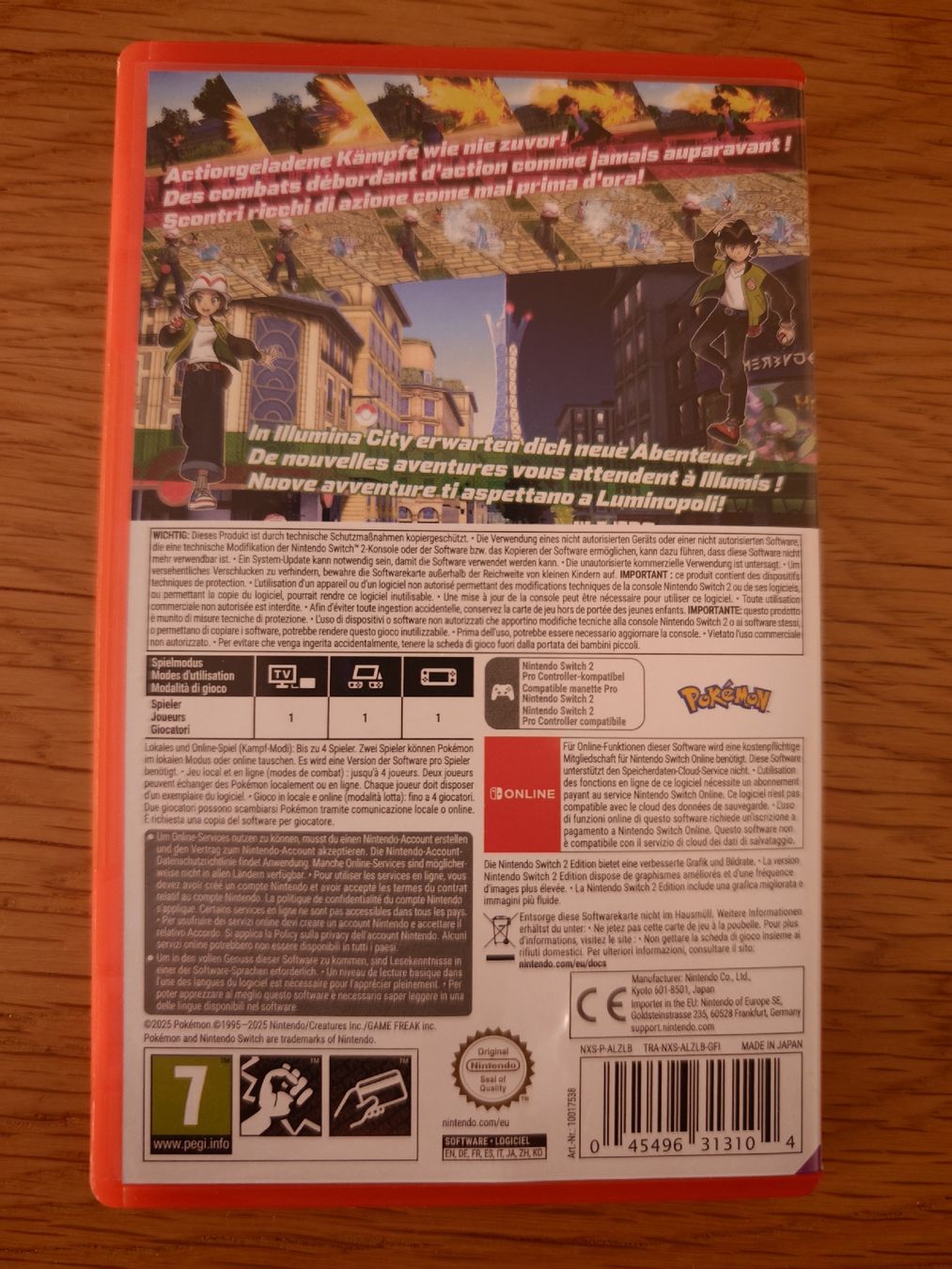 Nintendo Giochi: Jeu Nintendo Switch Pokémon AZ legends Édition switch 2 – Usato da Lausanne venduto da Raffa_PokeShop 2