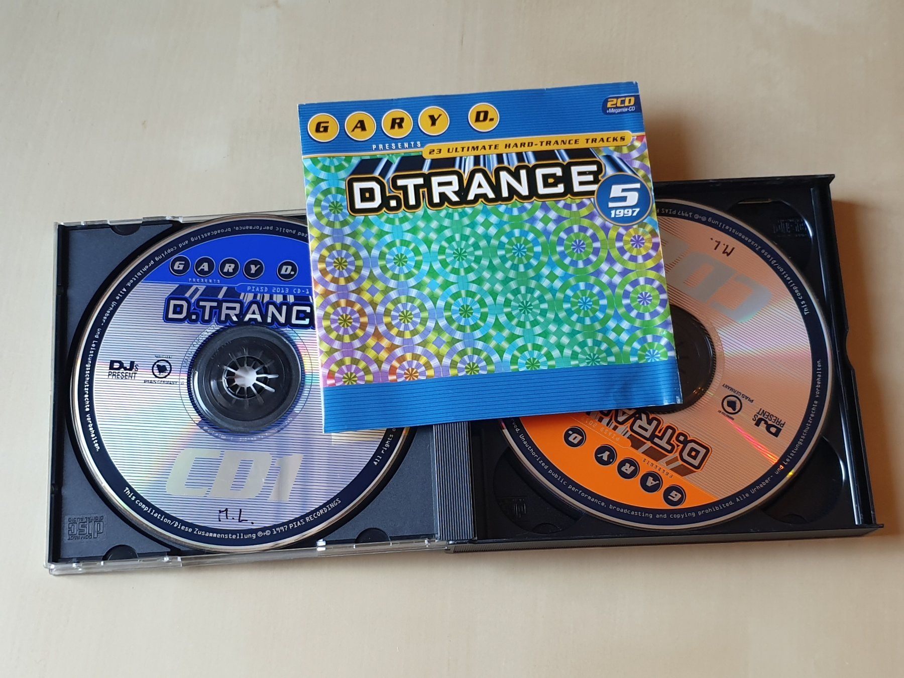 CDs: D. Trance 5 Gary D – D'occasion à Stansstad par collectorsshop 2