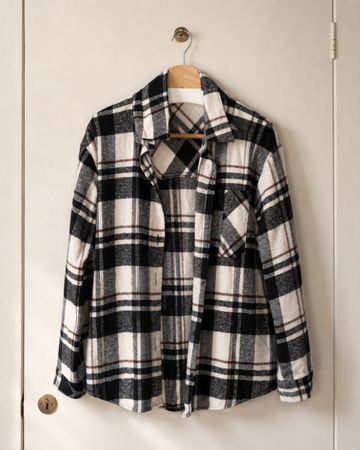 Oversize Black White Shirt Size M Condition New