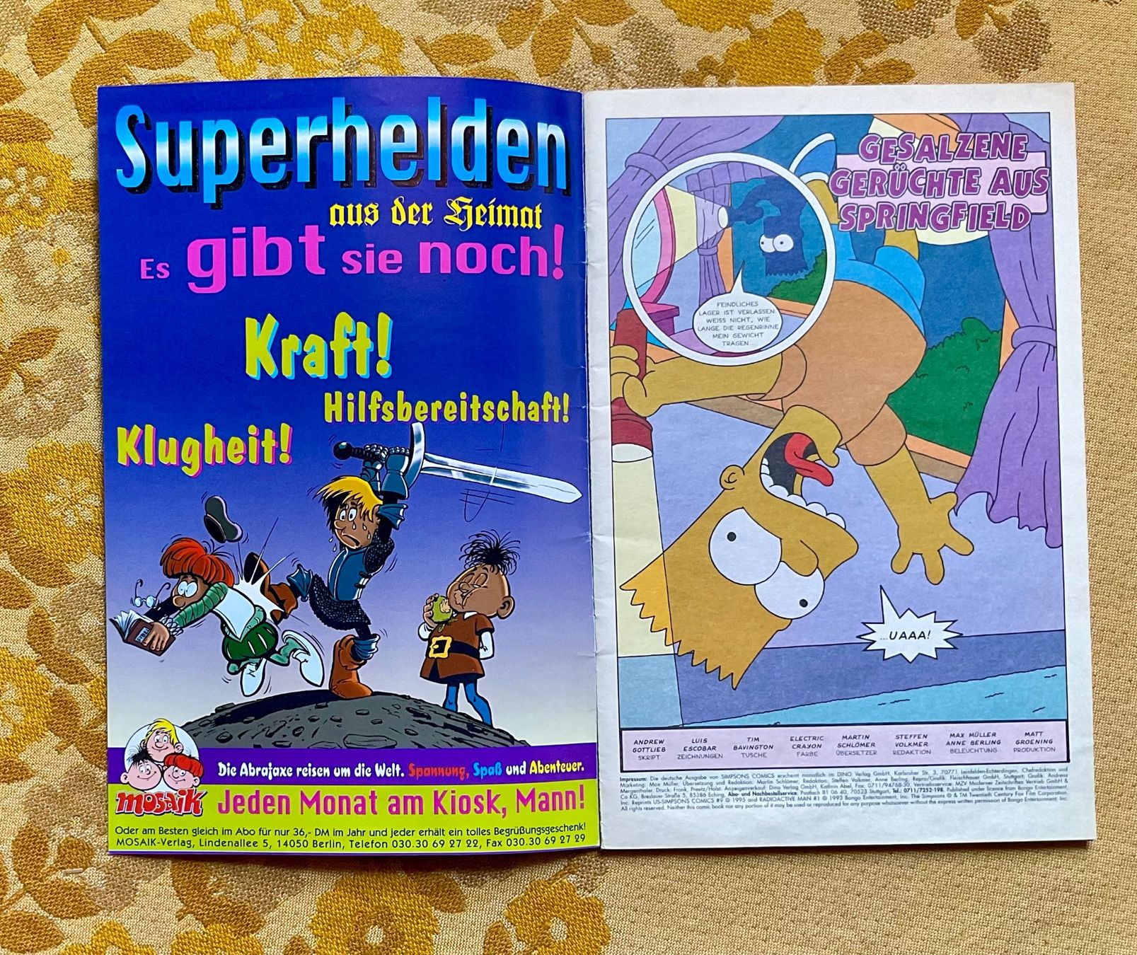 Comics: Simpsons Comics Heft Nr 8 von 1997 – Gebraucht aus Endingen von nathan05 1