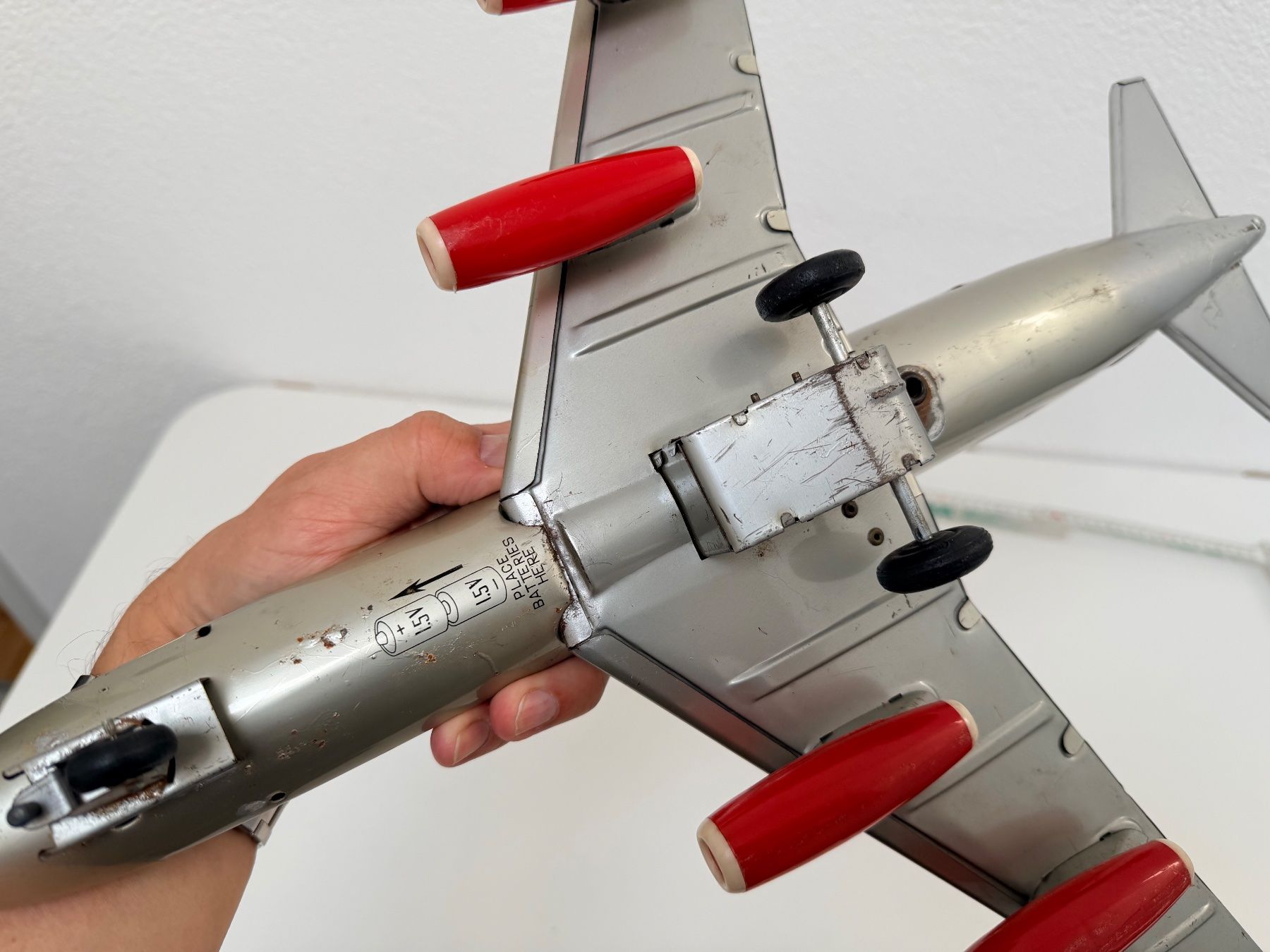 Giocattoli: Blechflugzeug DC-8 PanAmerican antik – Usato da Wettingen venduto da jo_walters 3