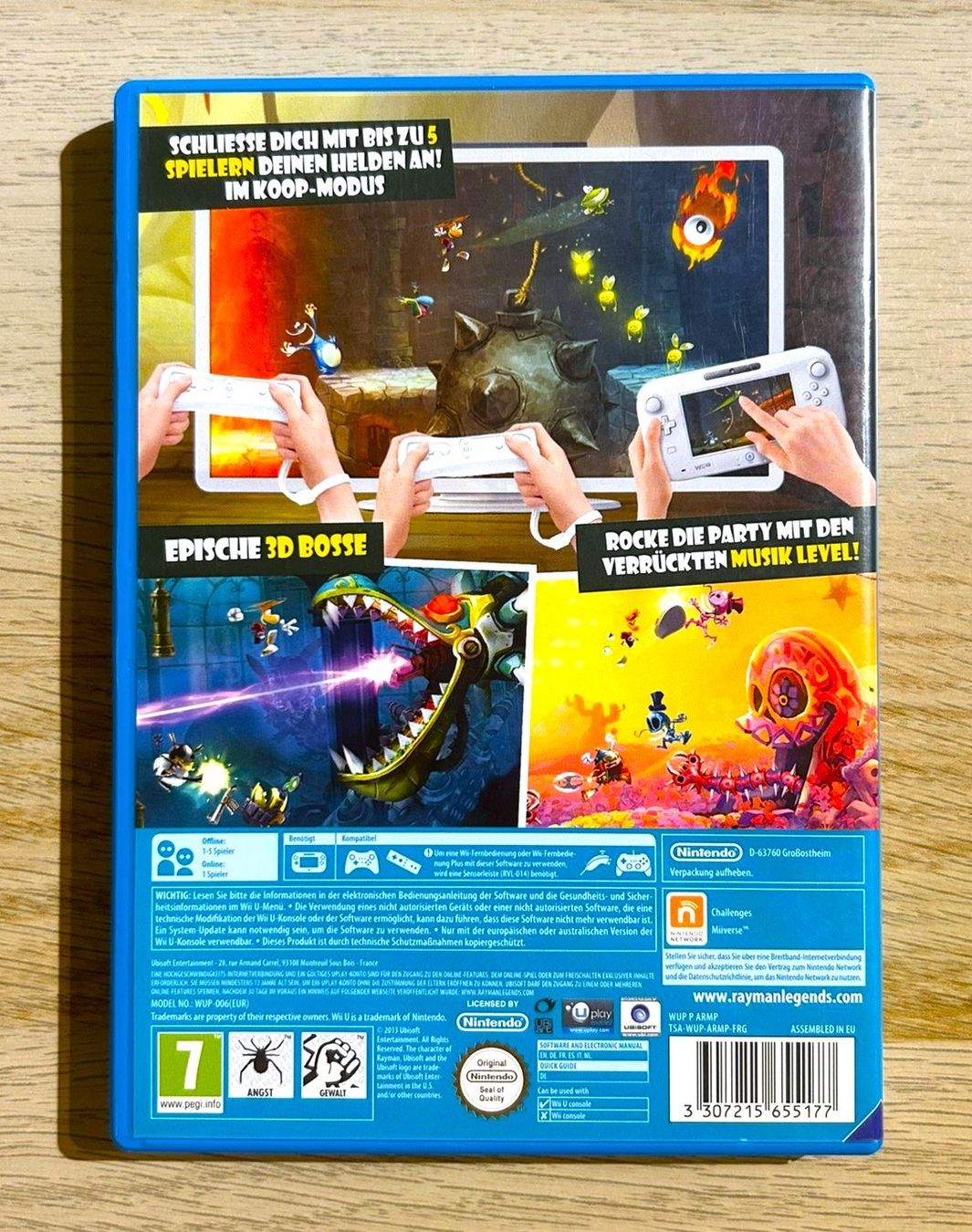 Nintendo Giochi: Rayman Legends Nintendo Wii U – Usato da St. Gallen venduto da Alpine.Arcade 1