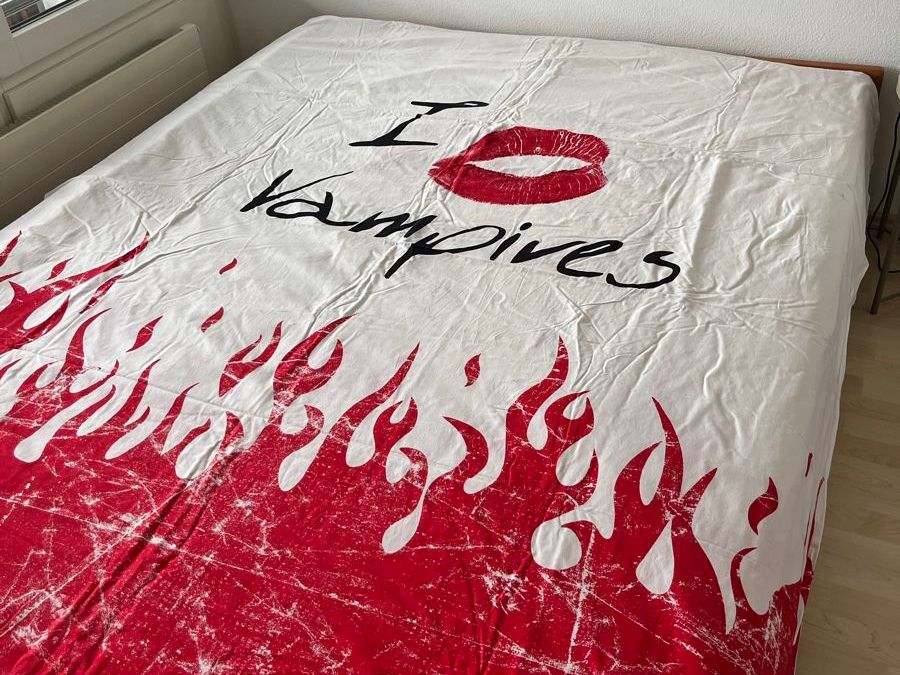Biancheria da letto: Bettwäsche mit Flammen Design – Usato da Basel venduto da JJ.Elena