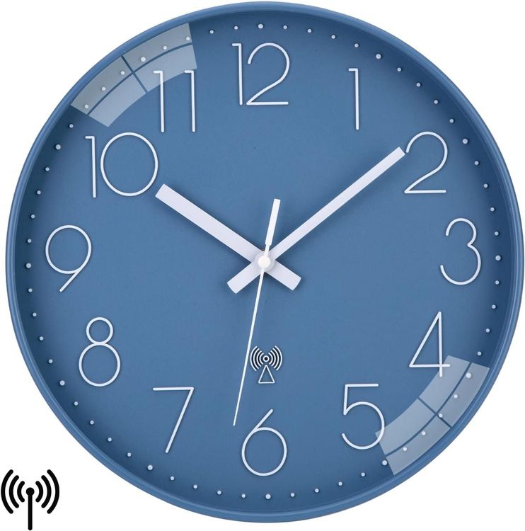 Funkuhr geräuschlos Wanduhr Ohne Tickgeräusche (Neu und