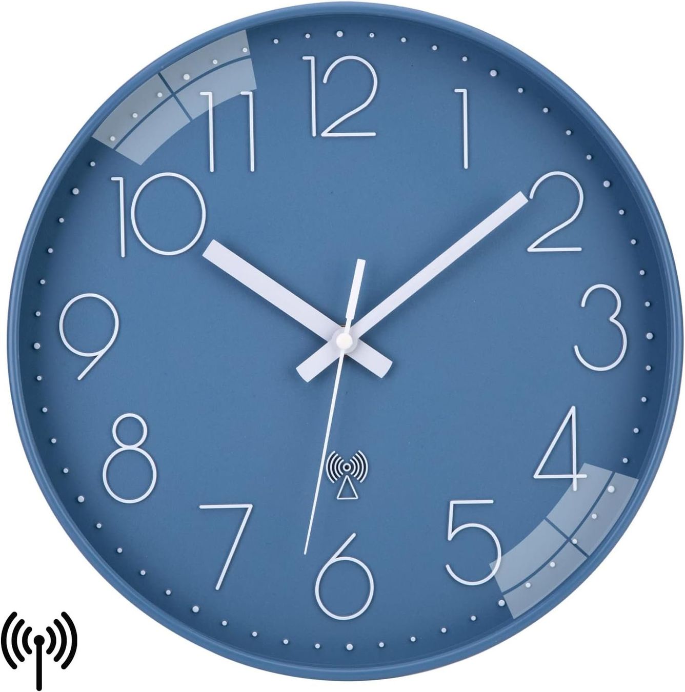 Orologi da terra & Orologi da parete: Funkuhr Wanduhr Ohne Tickgeräusche – Nuovo e nell'imballaggio originale da Nuglar venduto da SaleRitter
