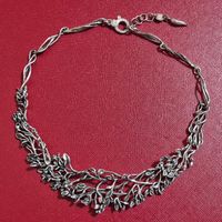 Collier Giovanni Raspini en argent 925, style floral.