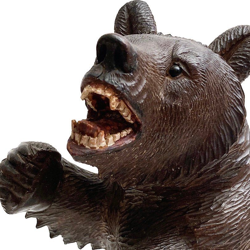 Sculture & Statue: Antiker stehender Brienzer Bär 28 cm – Usato da Luzern venduto da Eukalyptus 8