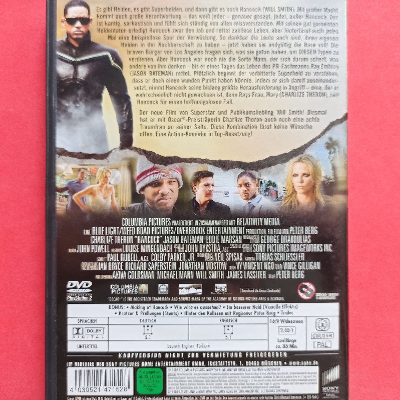 Tutti i DVDs: Hancock – Usato da Dübendorf venduto da kb86_MOVIE 1