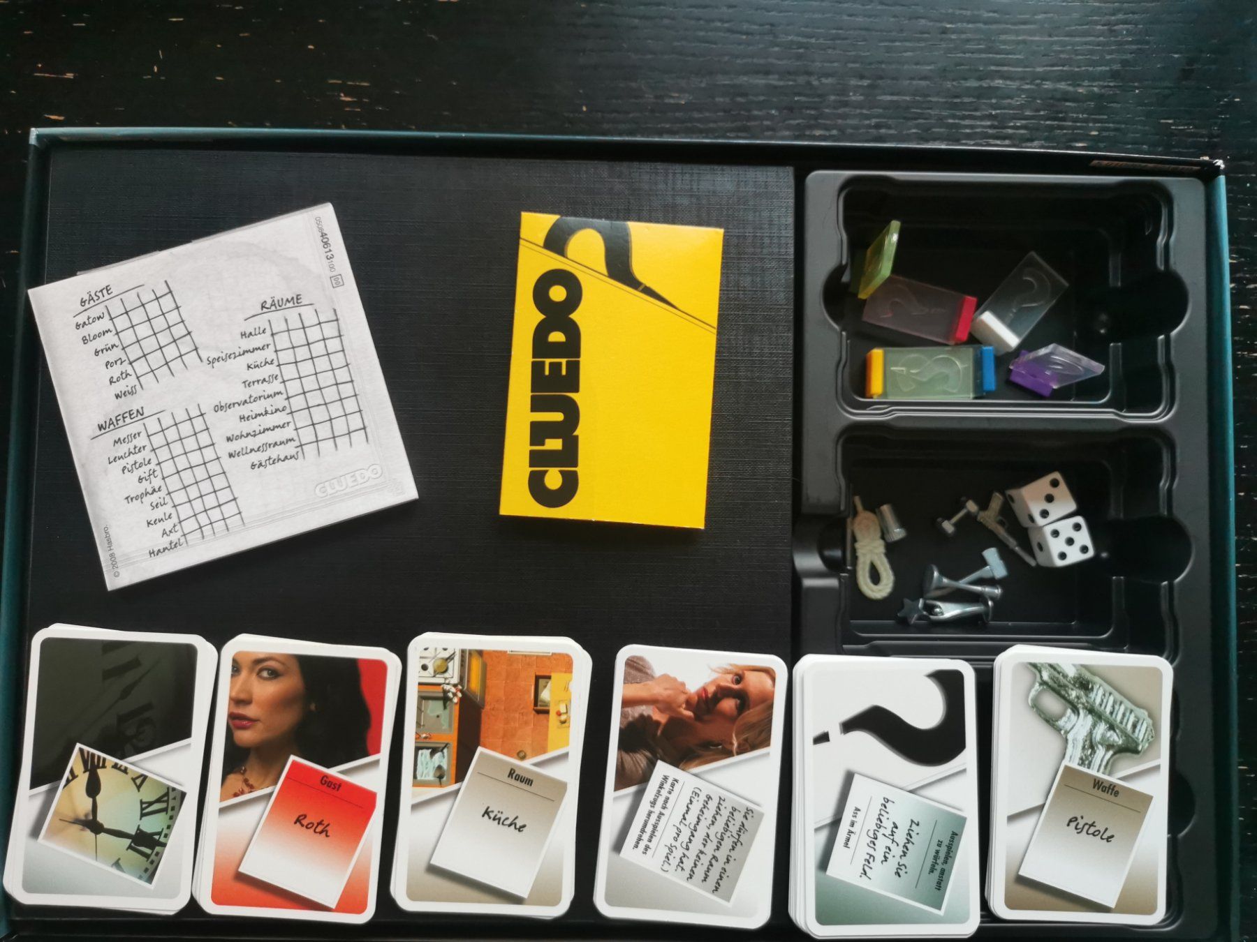 Parker Spiele: Brettspiel - CLUEDO – Gebraucht aus Zürich von fil_t2br 1