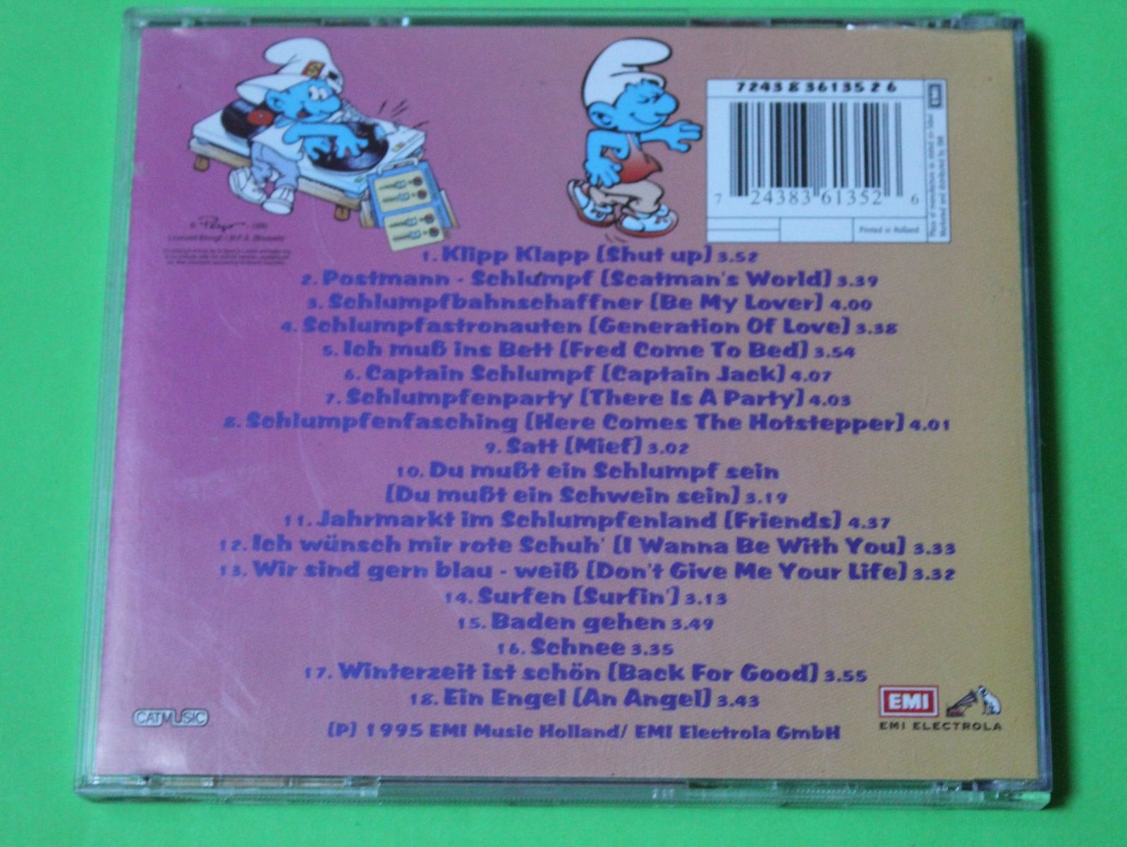 CDs: DIE SCHLÜMPFE - MEGAPARTY VOL.2 (CD) 1995 – Gebraucht aus Tübach von JamesStone 2