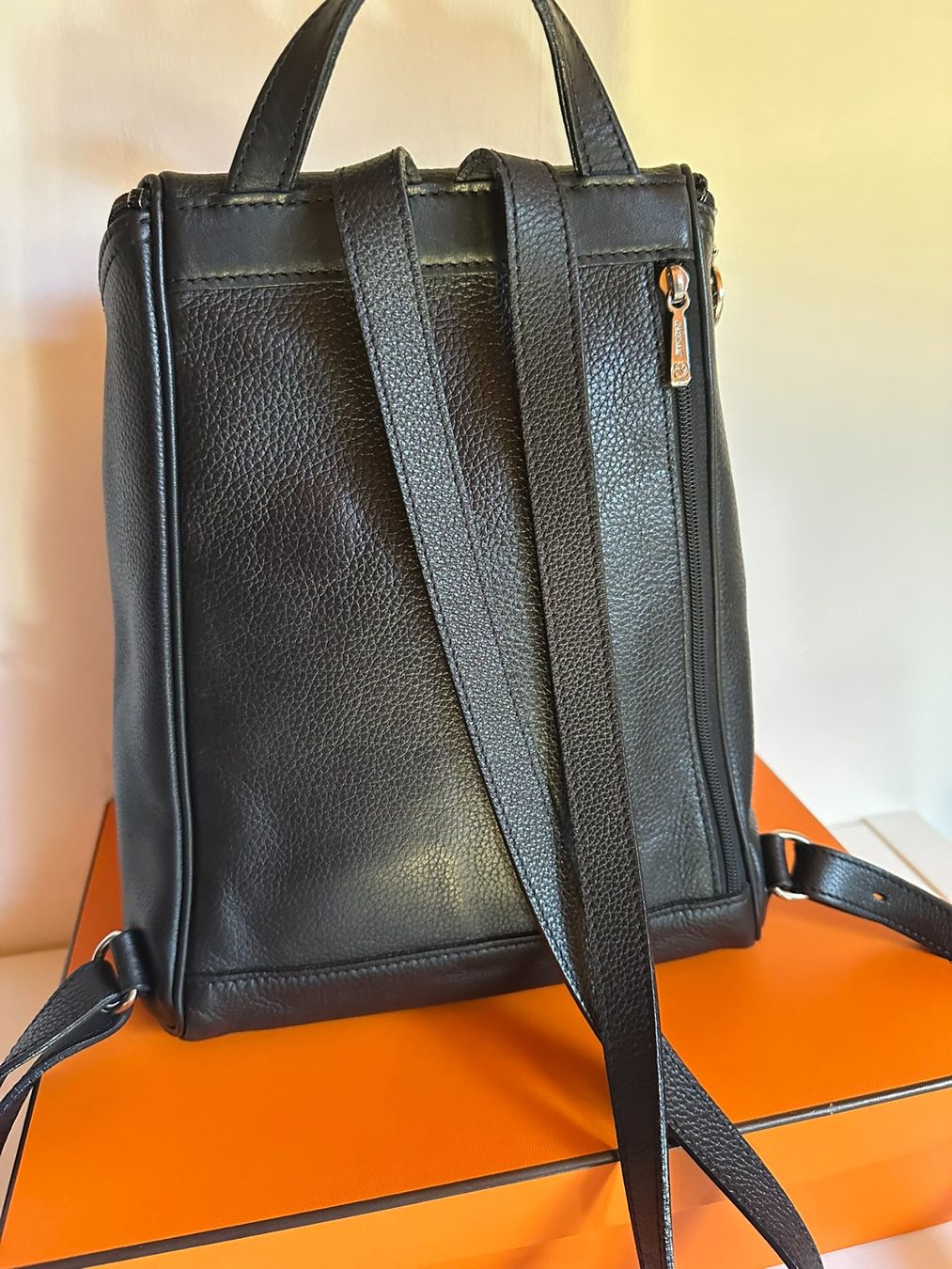Longchamp Zaini: Longchamp sac à dos noir, taille S – Usato da Bernex venduto da euma1976 2