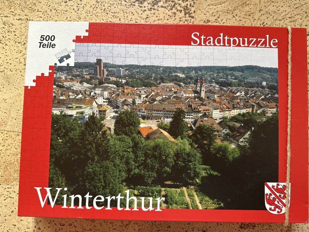 Puzzle: Winterthur Puzzle, 500 Teile – Usato da Rickenbach Sulz venduto da pbf9