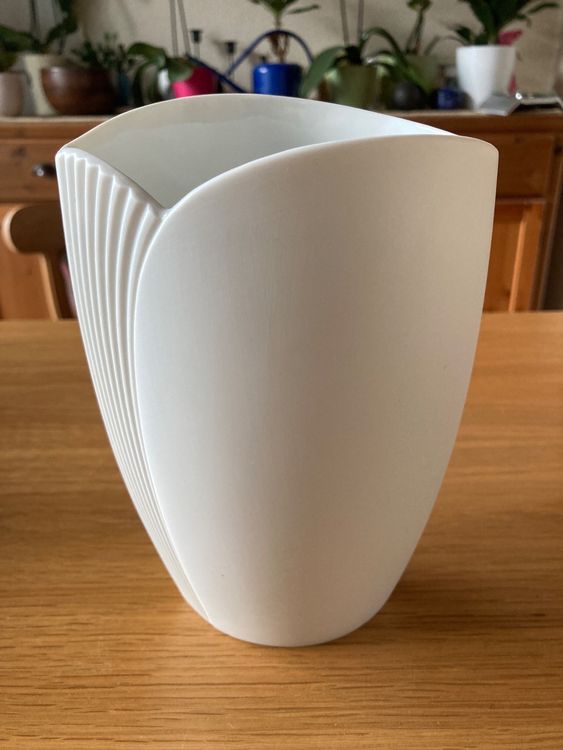 AK Kaiser ovale Vase, weiss Kaufen auf Ricardo