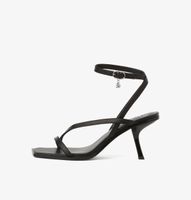 Karl Lagerfeld Leder High Heels / Sandaletten Gr. 37