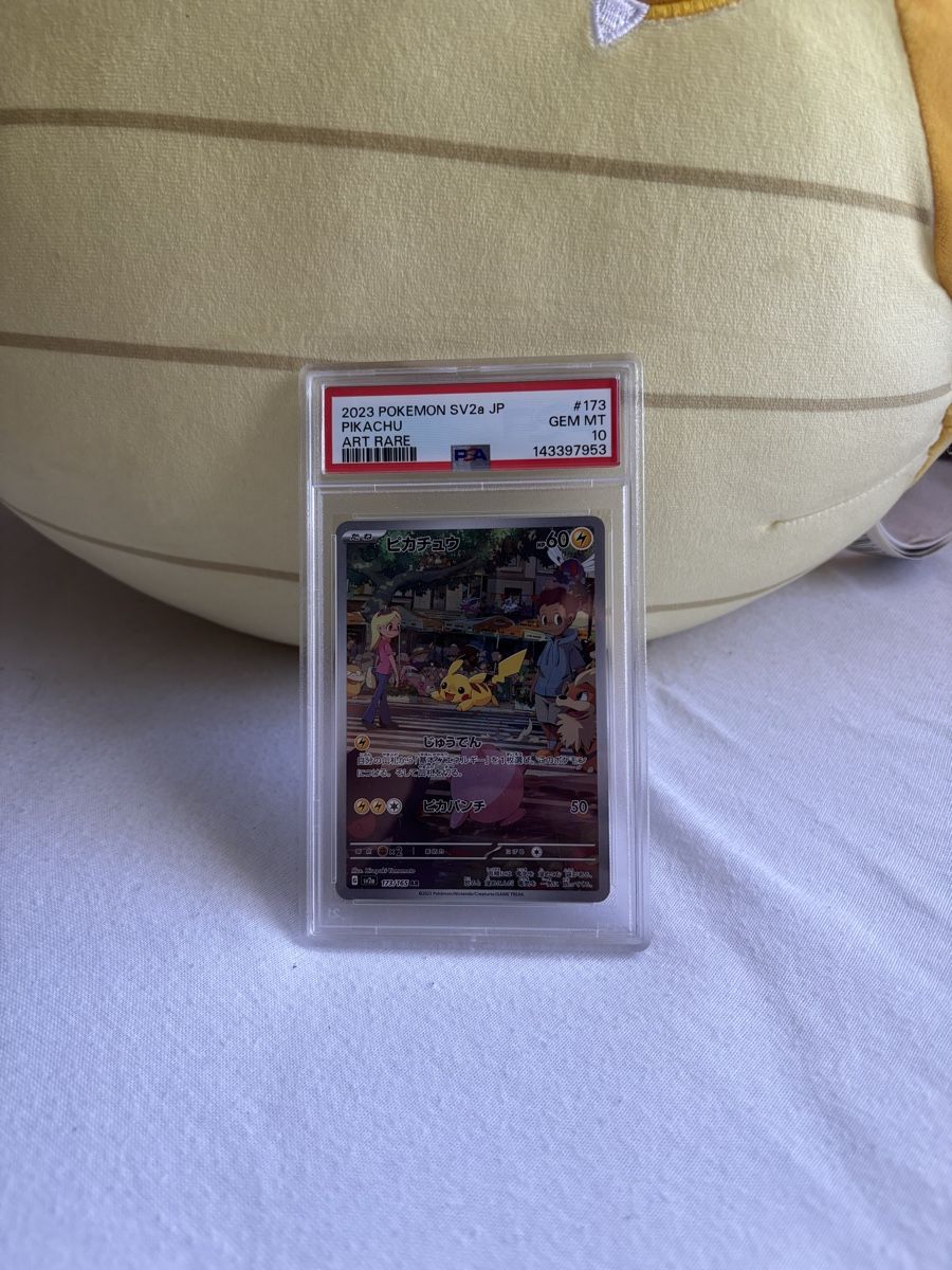 Pokémon Carte collezionabili: Pikachu Art Rare 151 PSA 10 – Nuovo (secondo la descrizione) da St. Gallen venduto da fedetinell