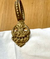 Vorhang-Ringe Halterungen 15 Antike Messing Vorhang-Klemmen