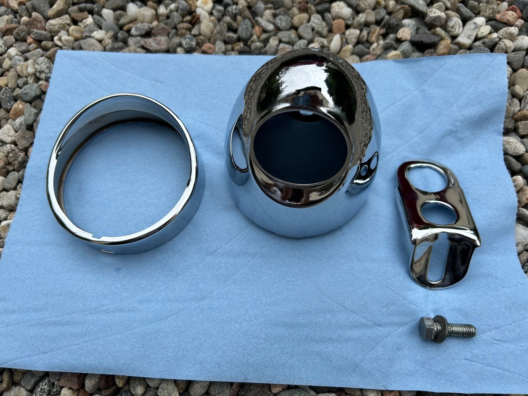 Scheinwerfer: Chromscheinwerfer 90mm für SACHS 502 – Gebraucht aus Ponte Capriasca von Dany77t 5